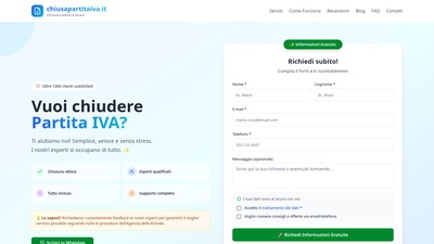 Chiusura Partita IVA